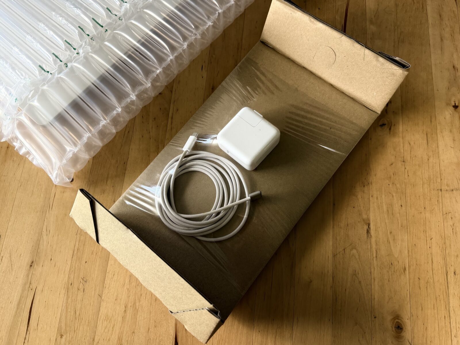 箱を開けた状態