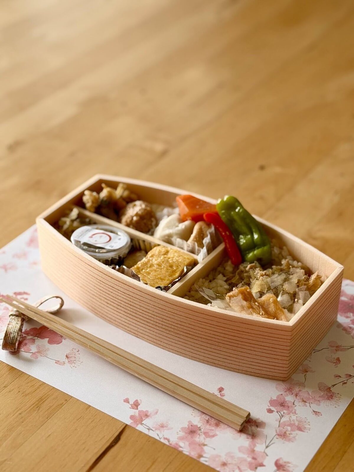 お弁当の写真