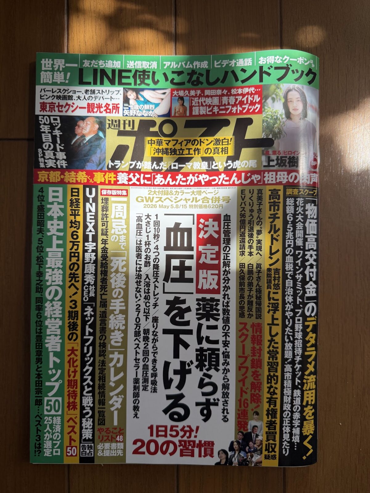 週刊ポストの表紙