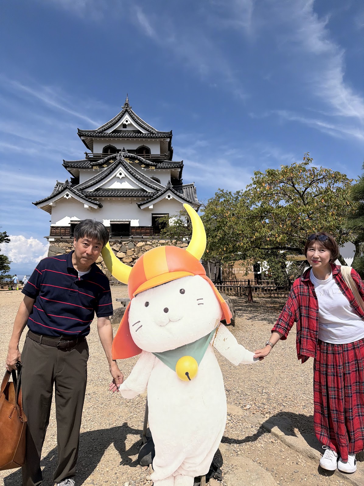 彦根城とひこにゃん