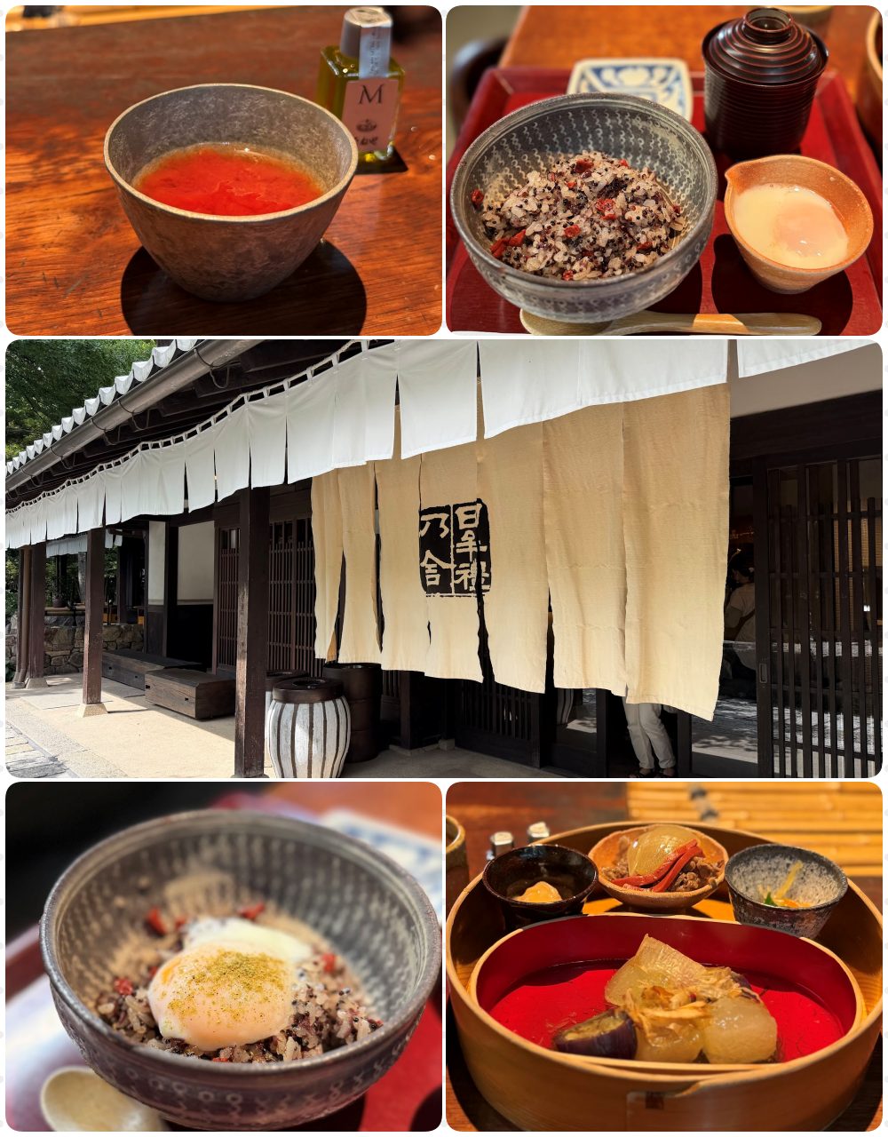 お昼ごはんの写真をまとめたもの